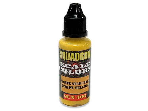 (SO) Squadron Colors WSL Sheer Stripe Yellow Acrylic Airbrush Paint (15ml Bottle)