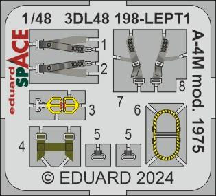 (SO) 1/48 Eduard A-4M mod. 1975 Space for MAGIC FACTORY