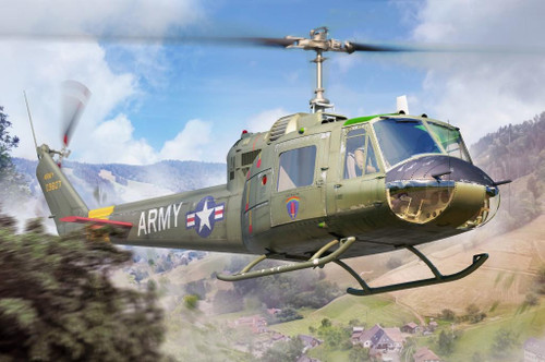 (SO) 1/35 Trumpeter UH-1B Huey Helicopter Plastic Model Kit