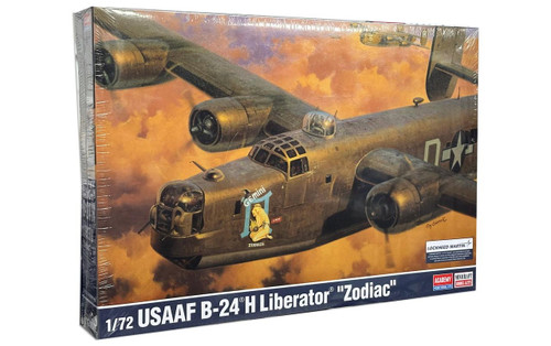 (SO) 1/72 Academy USAAF B-24H Liberator Zodiac Plastic Model Kit