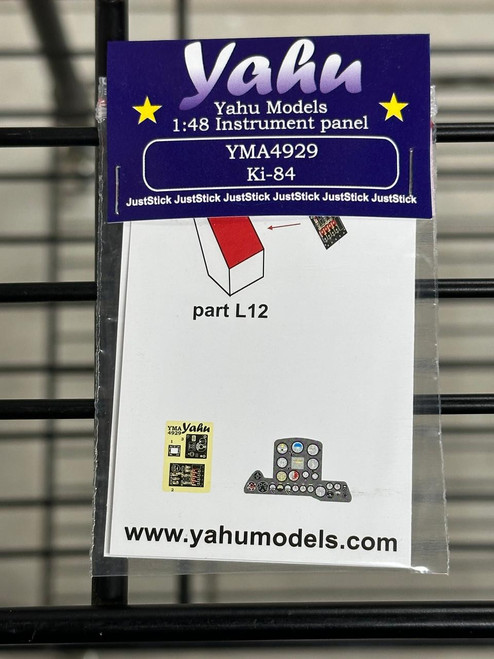 (SO) 1/48 Yahu Models Ki-84 Instrument Panel