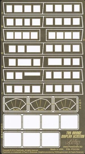 (SO) Paragrafix TOS Enterprise Bridge Display Screens