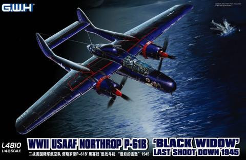 (SO) 1/48 Great Wall WWII USAAF Northrop P-61B 'Black Widow' Last Shoot Down 1945
