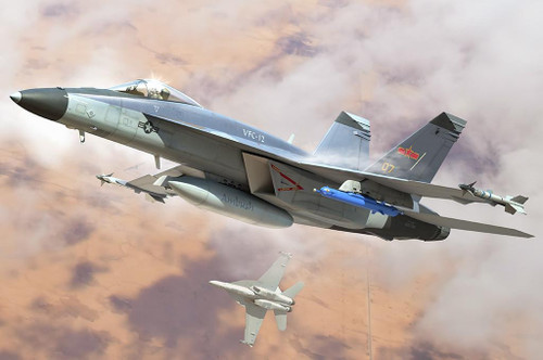 (SO) 1/48 Hobby Boss F/A-18E Super Hornet VFC-12 Plastic Model Kit