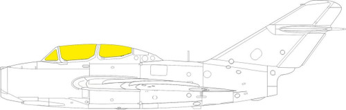 (SO) 1/72 Eduard Paint Mask for EDUARD UTI MiG-15