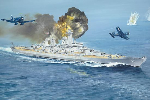 (SO) 1/350 Trumpeter USS Ohio BB-68 Battleship Plastic Model Kit