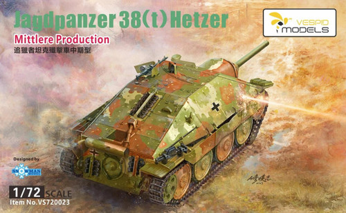 (SO) 1/72 Vespid Jagdpanzer38(t) Hetzer Mid Production