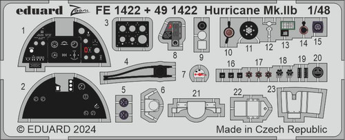 (SO) 1/48 Eduard Hurricane Mk.IIb - for ARMA HOBBY