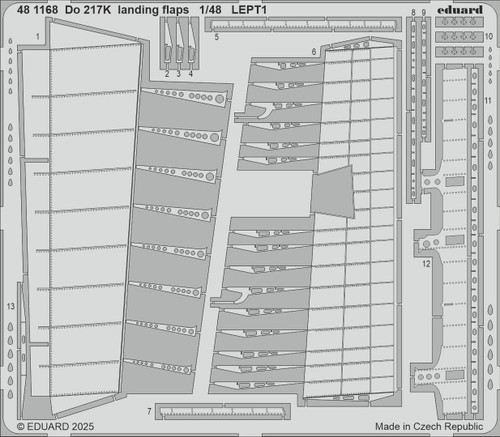 (SO) 1/48 Eduard Do 217K landing flaps