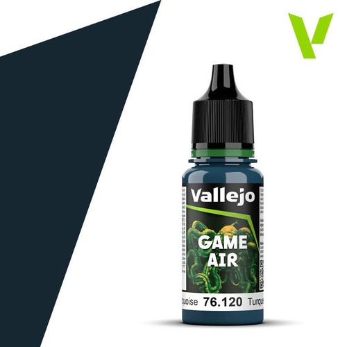 (SO) Vallejo Game Air Abyssal Turquoise 18ml Paint Bottle