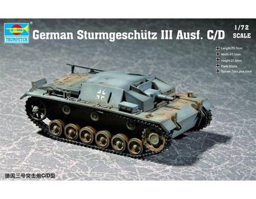 (SO) 1/72 Trumpeter German Sturmgeschutz III Ausf. C/D