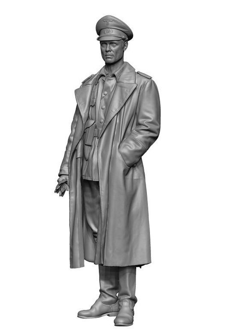 (SO) 1/48 H3 Models WWII Wehrmacht Officer coat ver 3D Printed Figure
