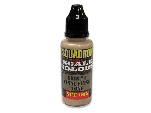 (SO) Squadron Colors Skin Color #5 Acrylic Airbrush Paint (15ml Bottle)