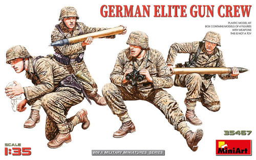 (SO) 1/35 Miniart GERMAN ELITE GUN CREW