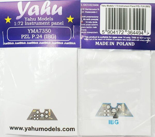 (SO) 1/72 Yahu Models PZL P.24 (IBG)