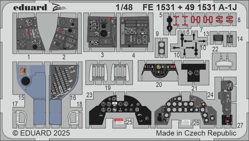 (SO) 1/48 Eduard A-1J Zoom set