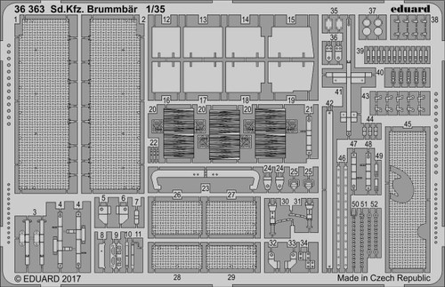 (SO) 1/35 Eduard Sd.Kfz. 166 Brummbar