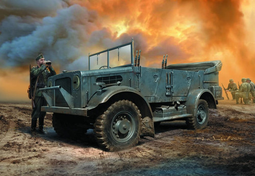 (SO) 1/72 IBG Models 72165 1/72 Captured Bedford MW in German Service Plastic Model Kit