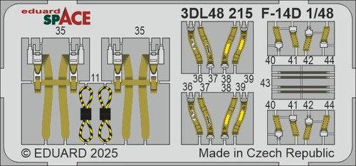 (SO) 1/48 Eduard F-14D SPACE SPACE for GREAT WALL HOBBY kit