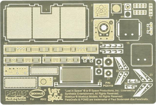 (SO) Paragrafix 1/24 LiS Chariot Photo-Etch/Decal Set for MOE