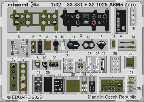 (SO) 1/32 Eduard A6M5 Zero