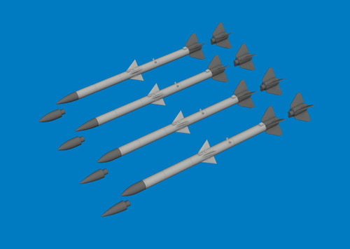 (SO) 1/48 Eduard Brassin AIM-120A/B PRINT For