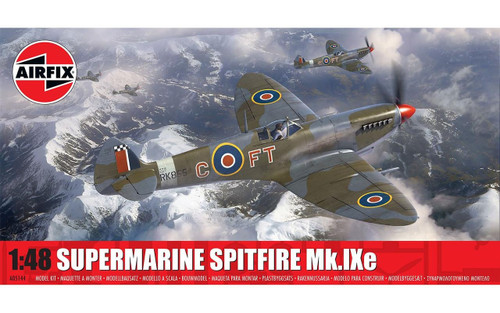 (SO) 1/48 Airfix Supermarine Spitfire Mk.IXe Plastic Model Kit