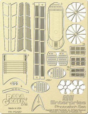 (SO) Paragrafix SNW Enterprise Photoetch Set
