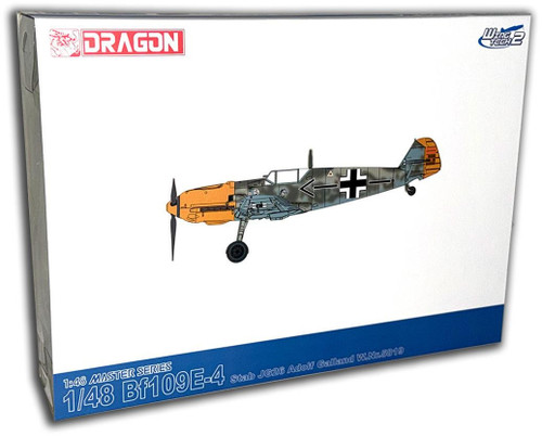 (SO) 1/48 Dragon Bf109E-4 Wing Tech 2 Plastic Model Kit