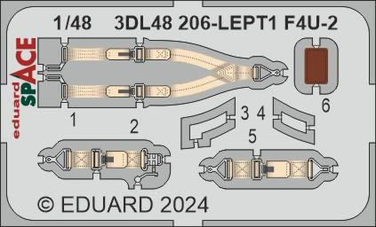(SO) 1/48 Eduard F4U-2 SPACE SPACE for HOBBY BOSS