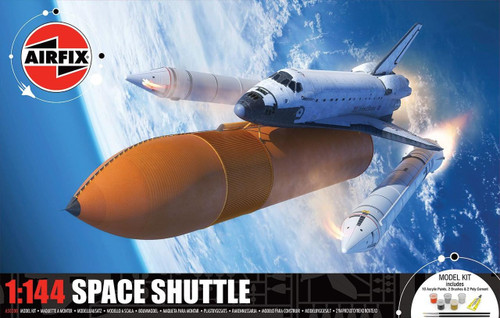 (SO) 1/144 Airfix Space Shuttle Gift Set Plastic Model Kit