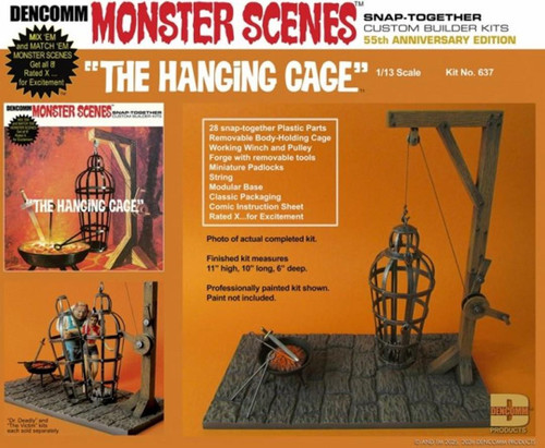 (SO) 1/13 Dencomm Monster Scenes The Hanging Cage - PREORDER