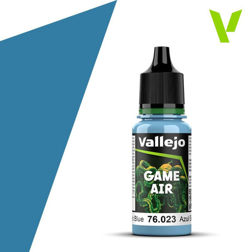 (SO) Vallejo Game Air Electric Blue 18ml Paint Bottle