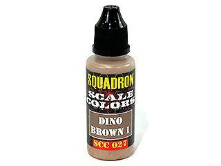 (SO) Squadron Colors Dino Brown 1 Acrylic Airbrush Paint (15ml Bottle)