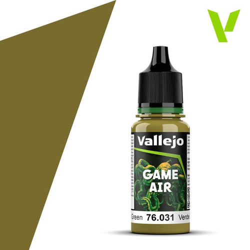 (SO) Vallejo Game Air Camouflage Green 18ml Paint Bottle