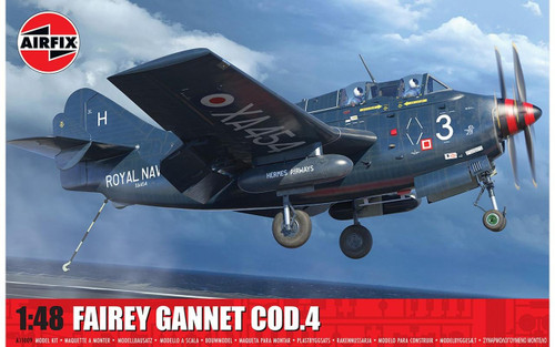 (SO) 1/48 Airfix Fairey Gannet COD.4 Plastic Model Kit