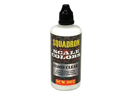 (SO) Squadron Colors Acrylic Gloss Clear Acrylic Airbrush Paint (60ml Bottle)