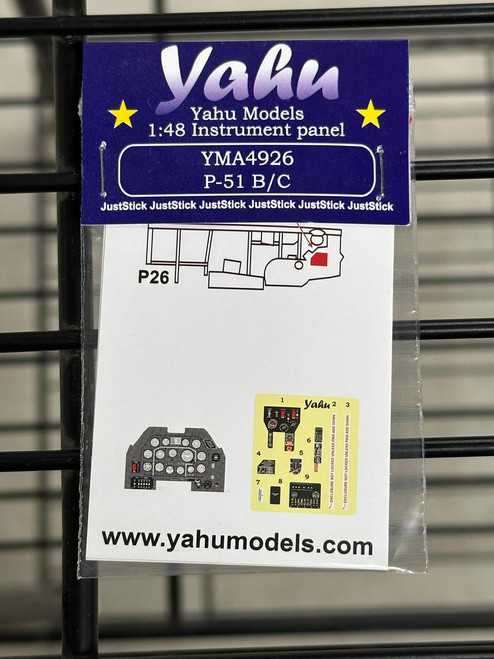 (SO) 1/48 Yahu Models P-51 Mustang B/C (USAAF) Instrument Panel