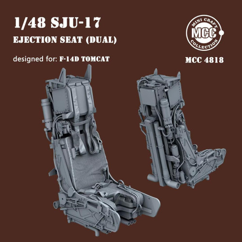 (SO) 1/48 Mini Craft Collection SJU-17 NACES Ejection Seats for F-14D (2pcs)