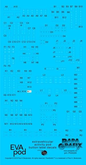 (SO) Paragrafix EVA Pod Button Label Decals