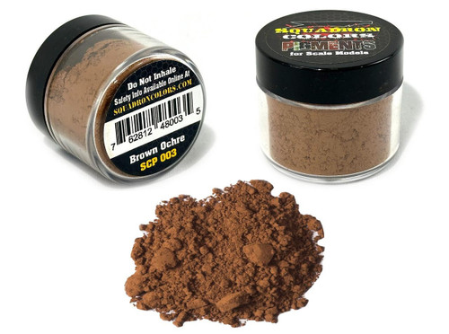 (SO) Squadron Pigments Brown Ochre 20g