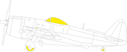 (SO) 1/48 Eduard P-47N MASK for MINIART