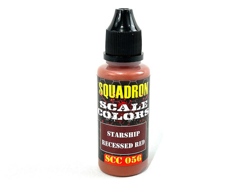 (SO) Squadron Colors Starship Recessed Red