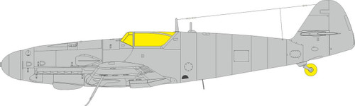 (SO) 1/72 Eduard Bf 109G-14/AS MASK for EDUARD