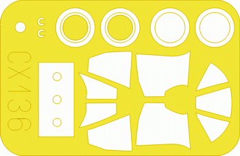 (SO) 1/72 Eduard Paint Mask for TAMIYA F4U-1