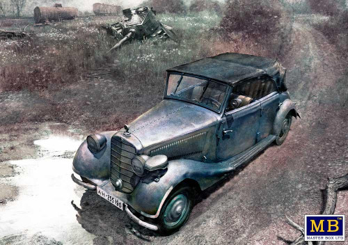 (SO) 1/35 Master Box German military car, Type 170 V, Tourenwagen, 4 TUren, 1937-1940