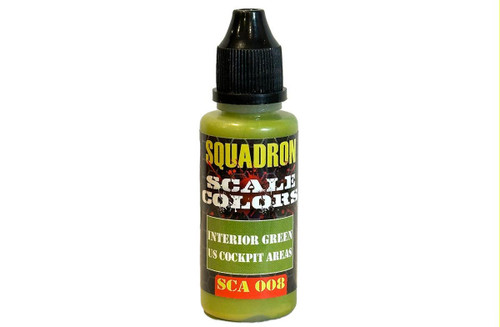 (SO) Squadron Colors US Interior Green Acrylic Airbrush Paint (15ml Bottle)