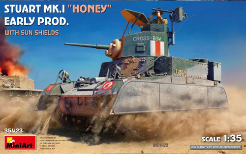 (SO) 1/35 Miniart Stuart Mk.I Honey Early Plastic Model Kit
