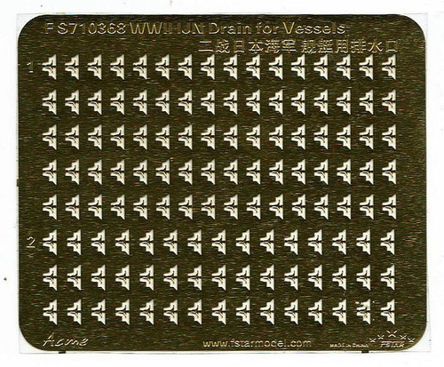 (SO) 1/700 Five Star Models WWII IJN Drain for Vessels