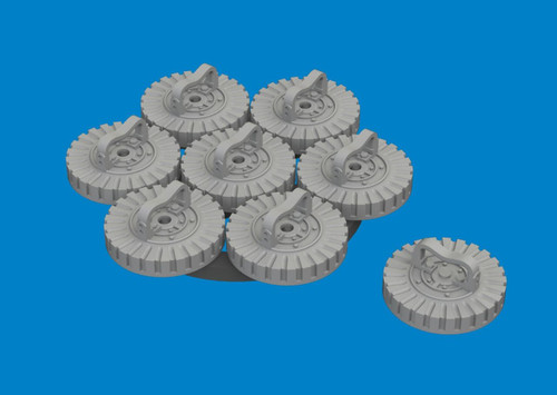 (SO) 1/48 Eduard Lysander Mk.I ammo magazines 3D